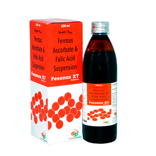 Ferrous Ascorbate Eq. to Elemental Iron Suspensions