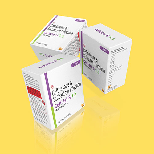 Ceftidel-S 1.5gm Injection