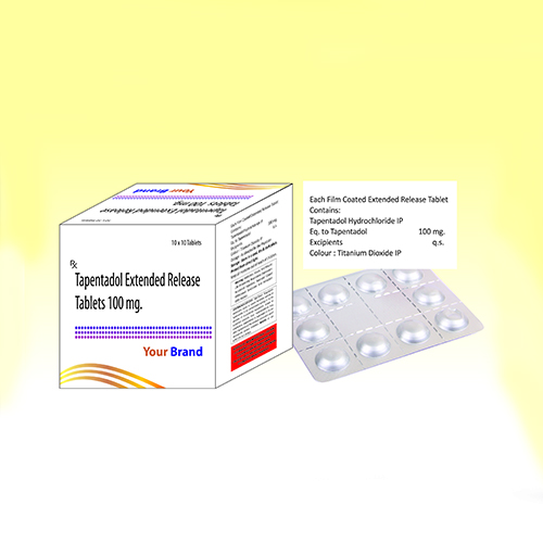 Tapentadol Extended Release 100mg/150mg/200mg Tablets