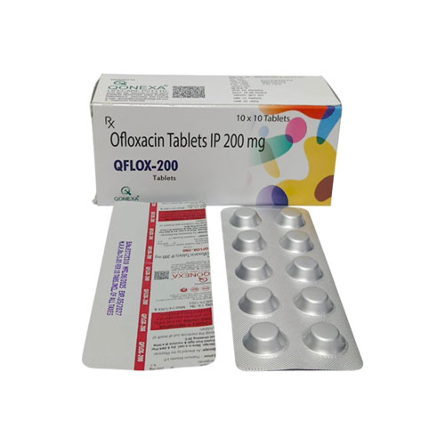 QFLOX-200 TABLETS (10X10 ALU ALU)
