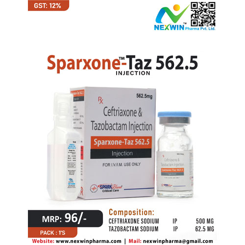 SPARXONE™-TAZ 562.5 INJECTION 