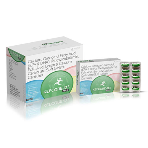 Kefcore-D3 Max Softgel Capsules