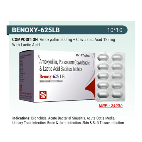 BENOXY-625 LB TABLETS