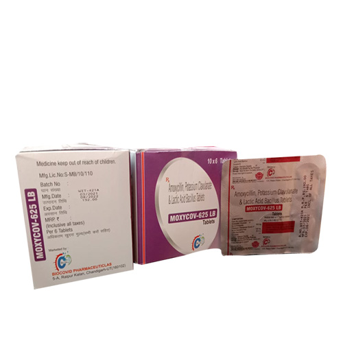 MOXYCOV- 625 LB Tablets