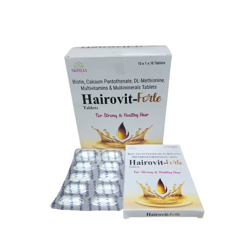 HAIROVIT-FORTE TABLETS (For Healthy Hair, Skin , Nails)