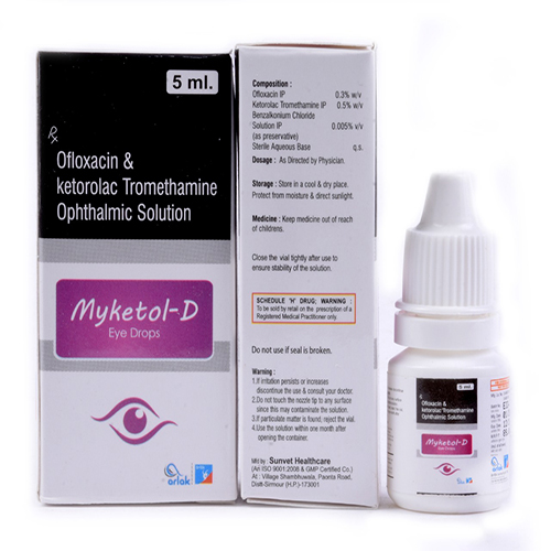 Myketol-D Eye Drops