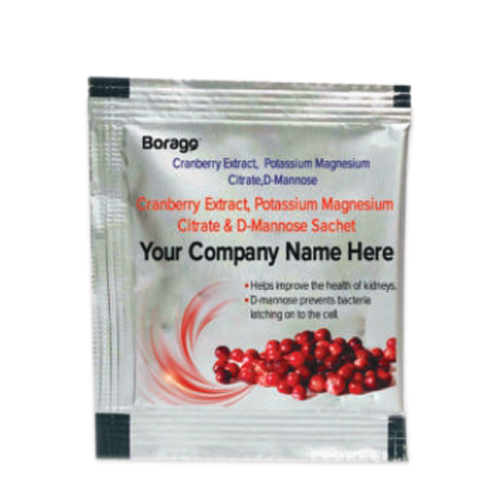CRANBERRY EXTRACT + POTASSIUM MAGNESIUM CITRATE + D-MANNOSE Sachet