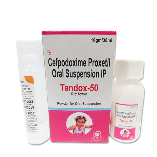 TANDOX-50 Dry Syrup
