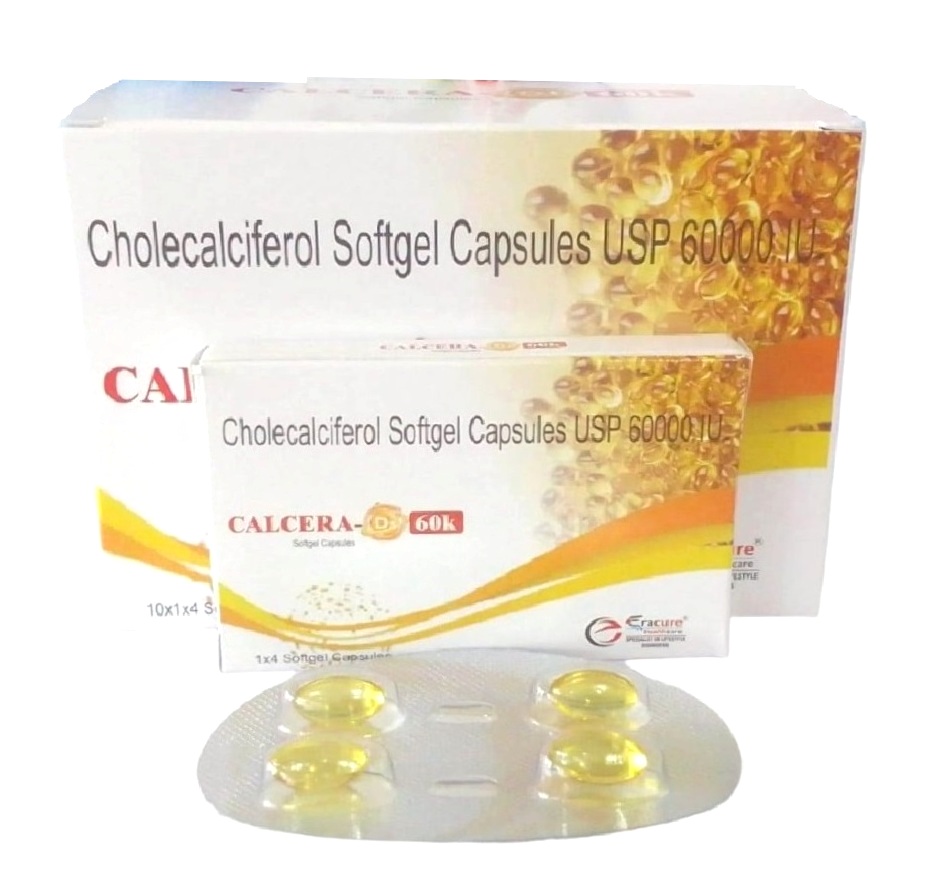 CALCERA-D3 60K Softgel Capsules