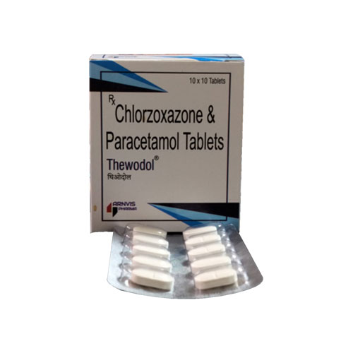 Chlorzoxazone + Paracetamol Tablets