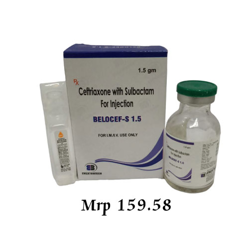 BELOCEF-S 1.5GM Injections
