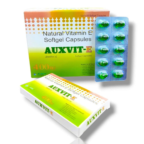 Natural Vitamin E Softgel Capsules