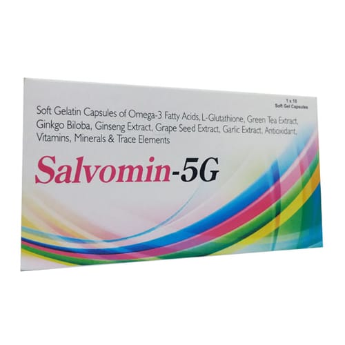 SALVOMIN 5G SoftGel Capsules