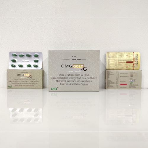 OMG-GOLD 4G SOFTGEL CAPSULES