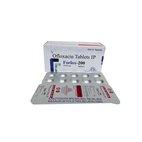 Forlox-200 Tablets (10*10)