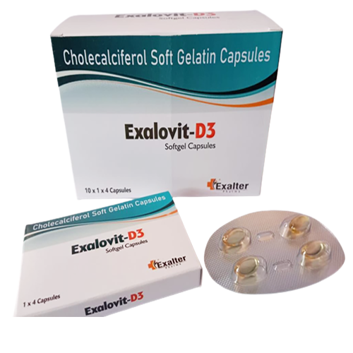 EXALOVIT-D3 Softgel Capsules