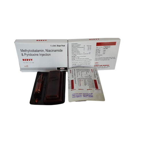 Methylcobalamin I.P. 1000 mcg + Niacinamide I.P. 100 mg + Pyridoxine Hydrochloride I.P. 100 mg Inj