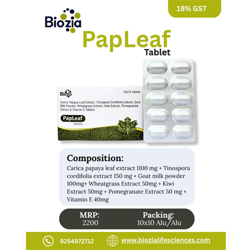 PapLeaf Tablets (in food)