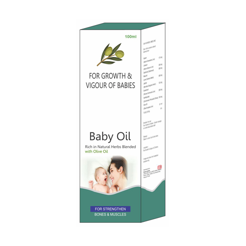 BABY MASSAGE OIL (WITH VITAMIN A , D, E)