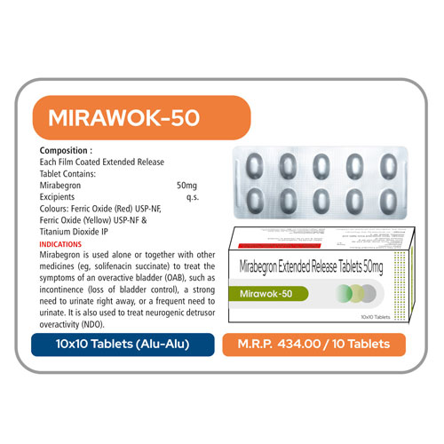 MIRAWOK-50 TABLETS