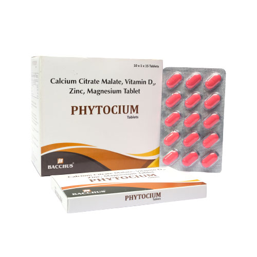 CALCIUM CITRATE MALATE 1000MG + VITAMIN K2-7 55MG+ ZINC SULPHATE 17MG + MAGNESIUM CHLORIDE 200MG