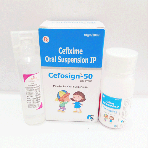 CEFOSIGN-50 Dry Syrup