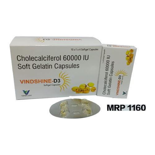 VINDSHINE-D3 Softgel Capsules