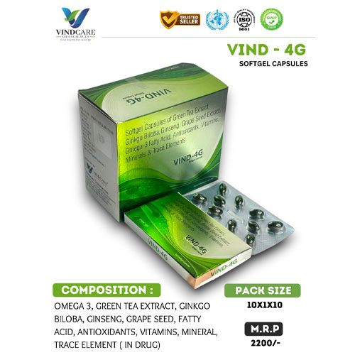 VIND-4G Softgel Capsules