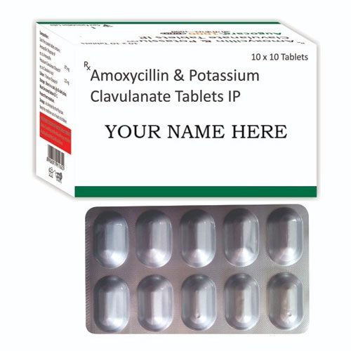 Amoxycillin + Potassium Clavulanate Tablets