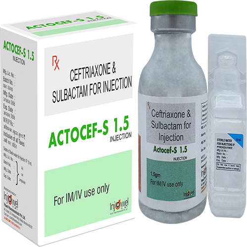 ACTOCEF-S 1.5gm Injection