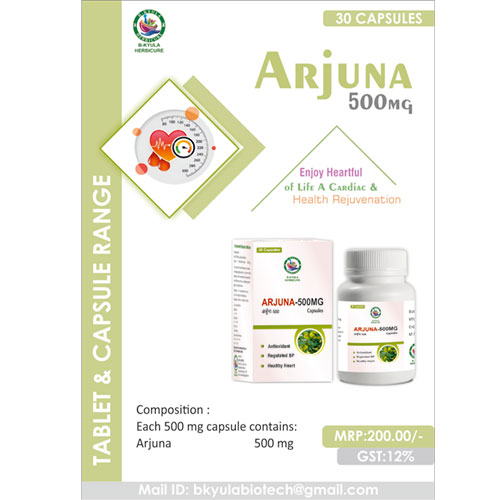 HERBICURE-ARJUNA 500 MG Capsules
