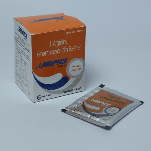 Largpace Sachet (Orange Flavour)