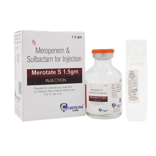 Meropenem 1GM+Sulbactam 500Mg Injections