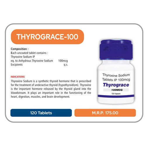 THYROGRACE-100 TABLETS