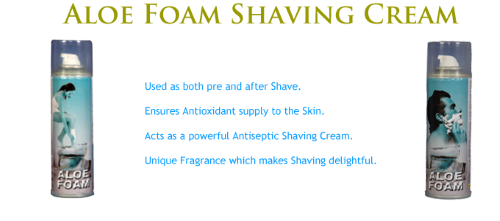 Aloe Foam Shaving Cream