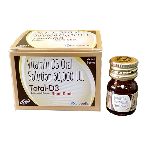 Total D3 Nano Shot (Oral Solution)
