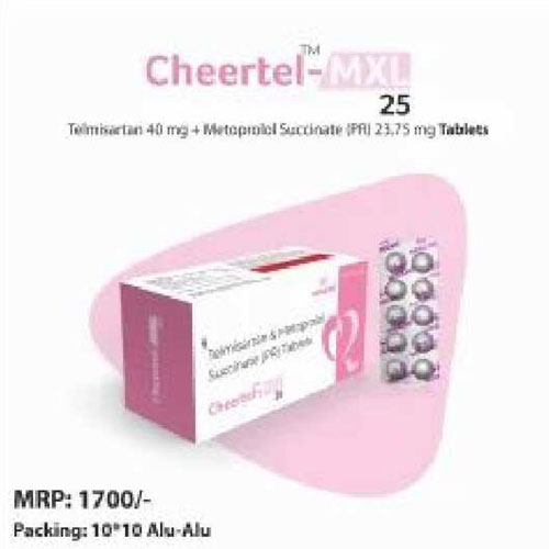 Cheertel-MXL 25 Tablets