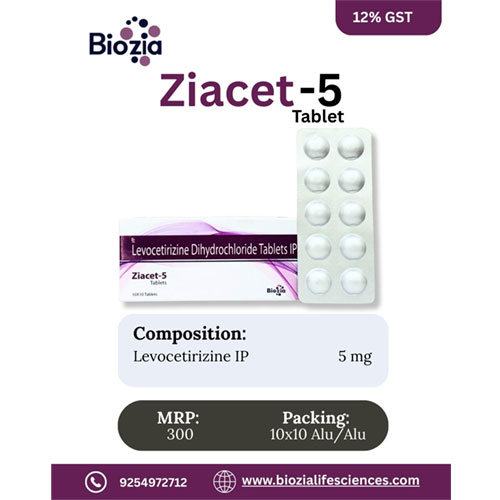 Ziacet-5 Tablets