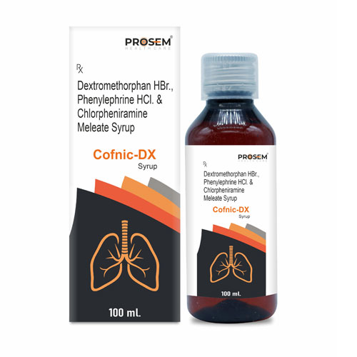 DEXTROMETHORPHAN HYDROBROMIDE 10MG + CHLORPHENIRAMINE MALEATE SYRUP