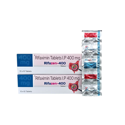 RIFAZEN-400 TABLETS (10*10 Strip)
