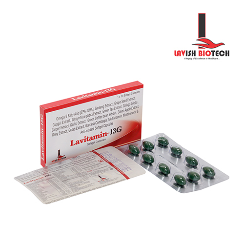 LAVITAMIN-13G Softgel Capsules