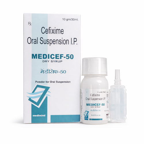 MEDICEF-50 DRY SYRUP