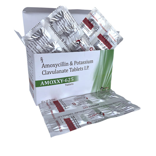 Amoxycillin 500Mg + Potassium  Clavulanate 125Mg Tablets
