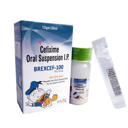 Cefixime 100MG. /5ML DRY SYRUP