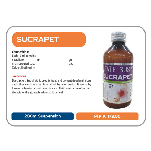 SUCRAPET SUSPENSION