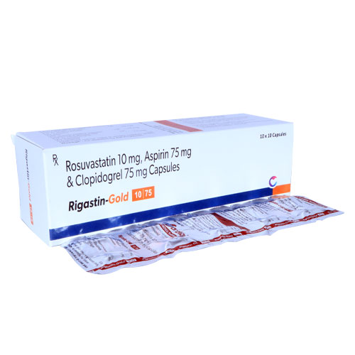 RIGASTIN-GOLD 10/75 Capsules