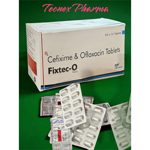Cefixime Trihydrate 200mg + Ofloxacin 200mg Tablets