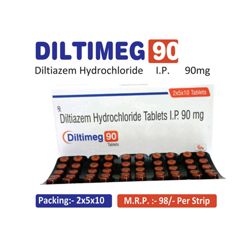 Diltiazem 90mg Tablets