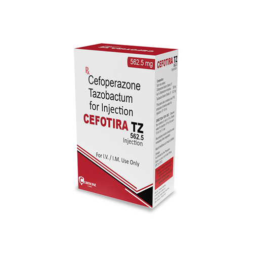 CEFOPERAZONE 500Mg +  TAZOBACTAM 62.5Mg Injections