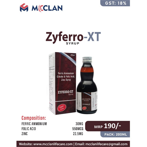 ZYFERRO-XT 200ml Syrup